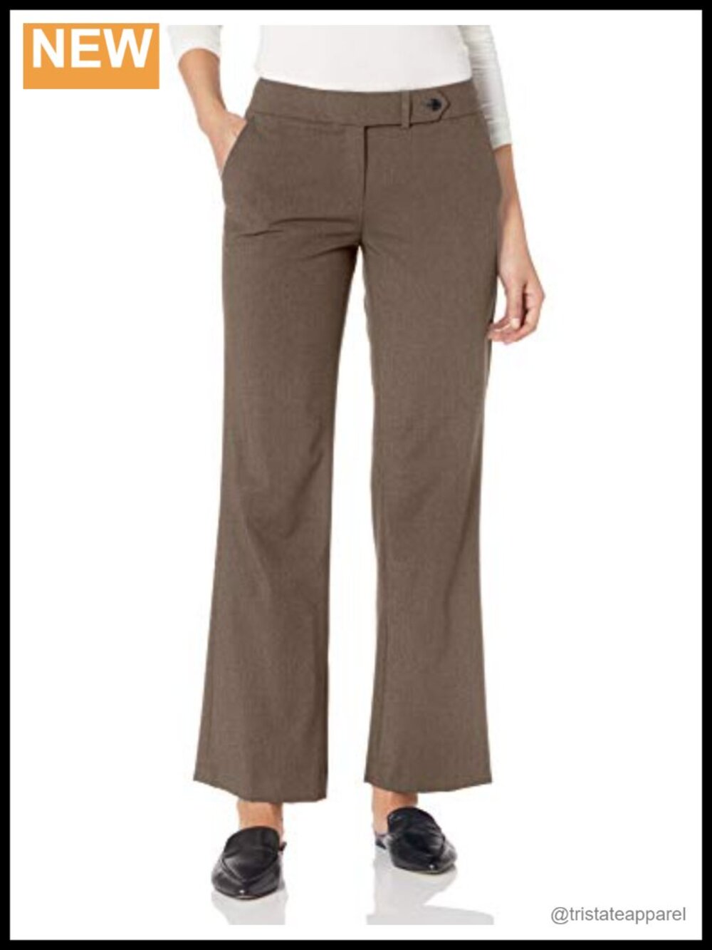 Calvin Klein Classic Fit Straight Leg Lux Suit Pants Modern Workwear